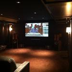 Custom Home Theater with Runco Projector
