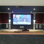 Home Theater....120" Screen,Projector with 7.1 System